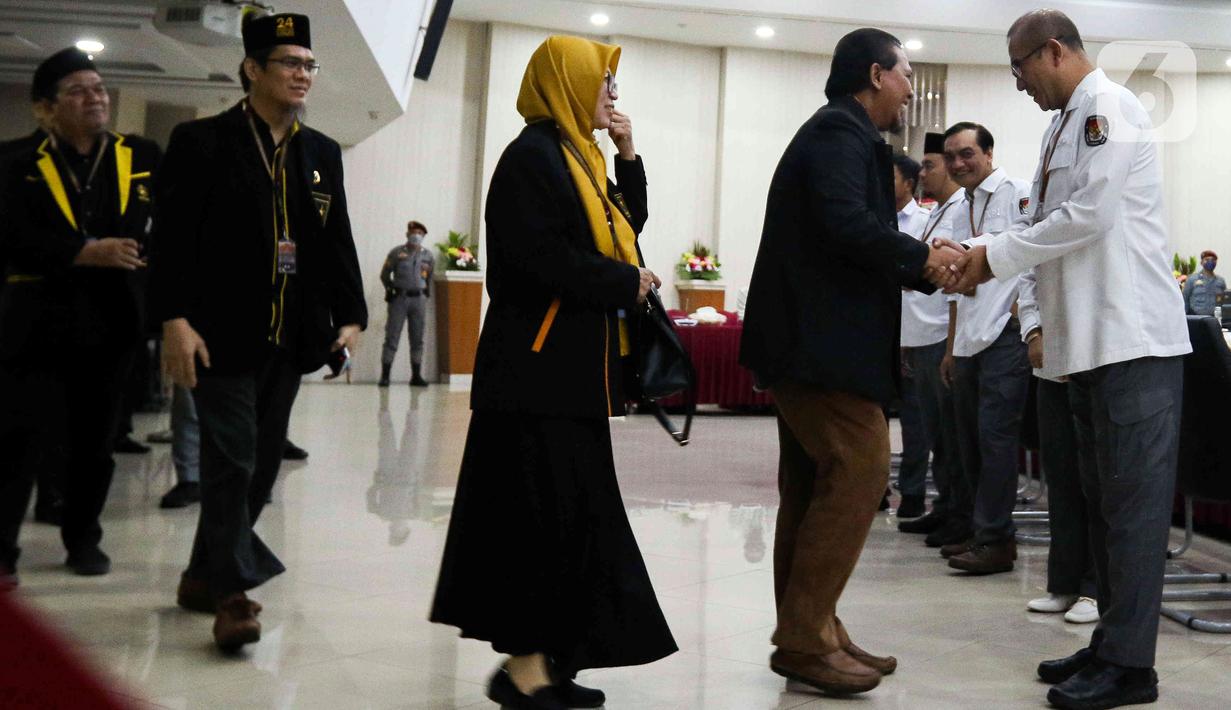 Partai Ummat mendaftarkan 580 bacaleg untuk DPR pada Pemilu 2024. (Liputan6.com/Herman Zakharia)