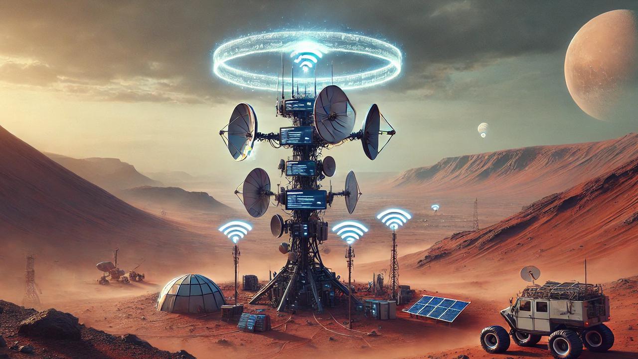 Bagaimana Cara Ilmuwan Membuat Jaringan Internet di Planet Mars?