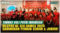 Resmi! Timnas Voli Putri Indonesia Dilepas untuk Berlaga di SEA Games 2025