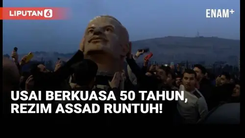 VIDEO: Rezim Assad Runtuh, Rakyat Suriah Rayakan Kemenangan