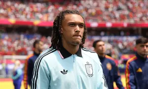 Bek Belgia Diego Moreira gabung AC Milan. (AFP/Florencia Tan Jun)