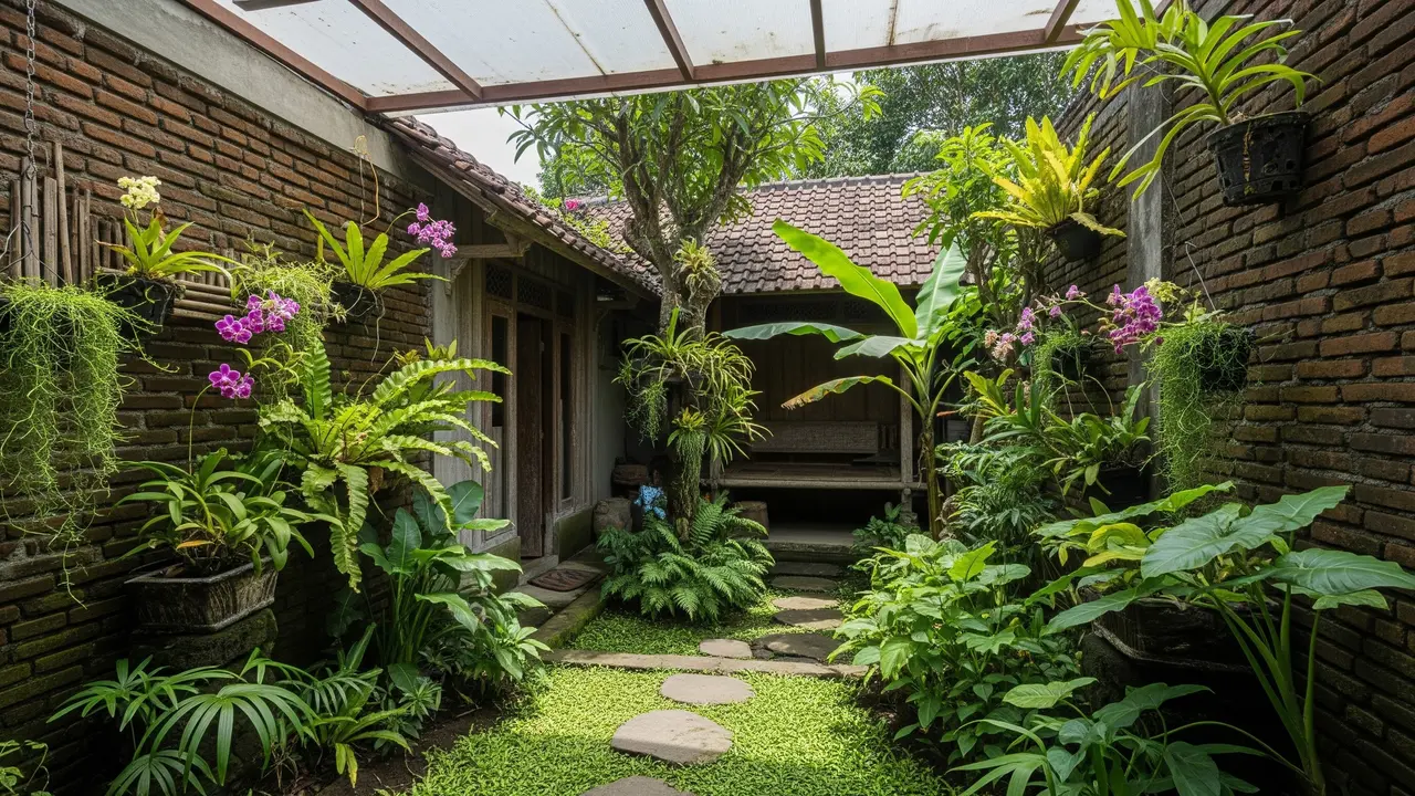 5 Model Rumah Kecil di Desa tapi Punya "Hidden Garden" di Dalam Rumah, Asri dan Modern