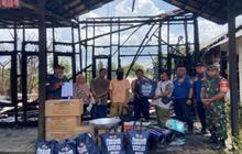 BPBD Banjar Salurkan Logistik Darurat, Respons Cepat Korban Kebakaran Gambut
