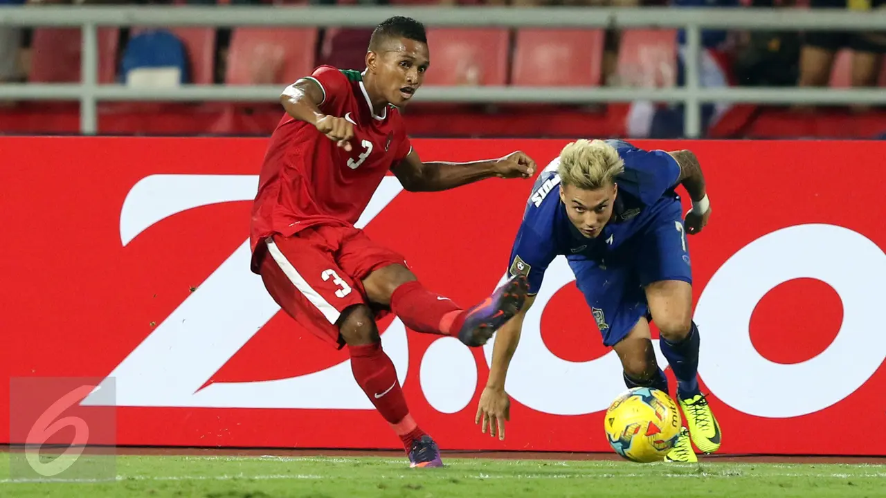 20161217-Aksi Heroik Pemain Timnas Indonesia Tak Mampu Redam Thailand-Bangkok