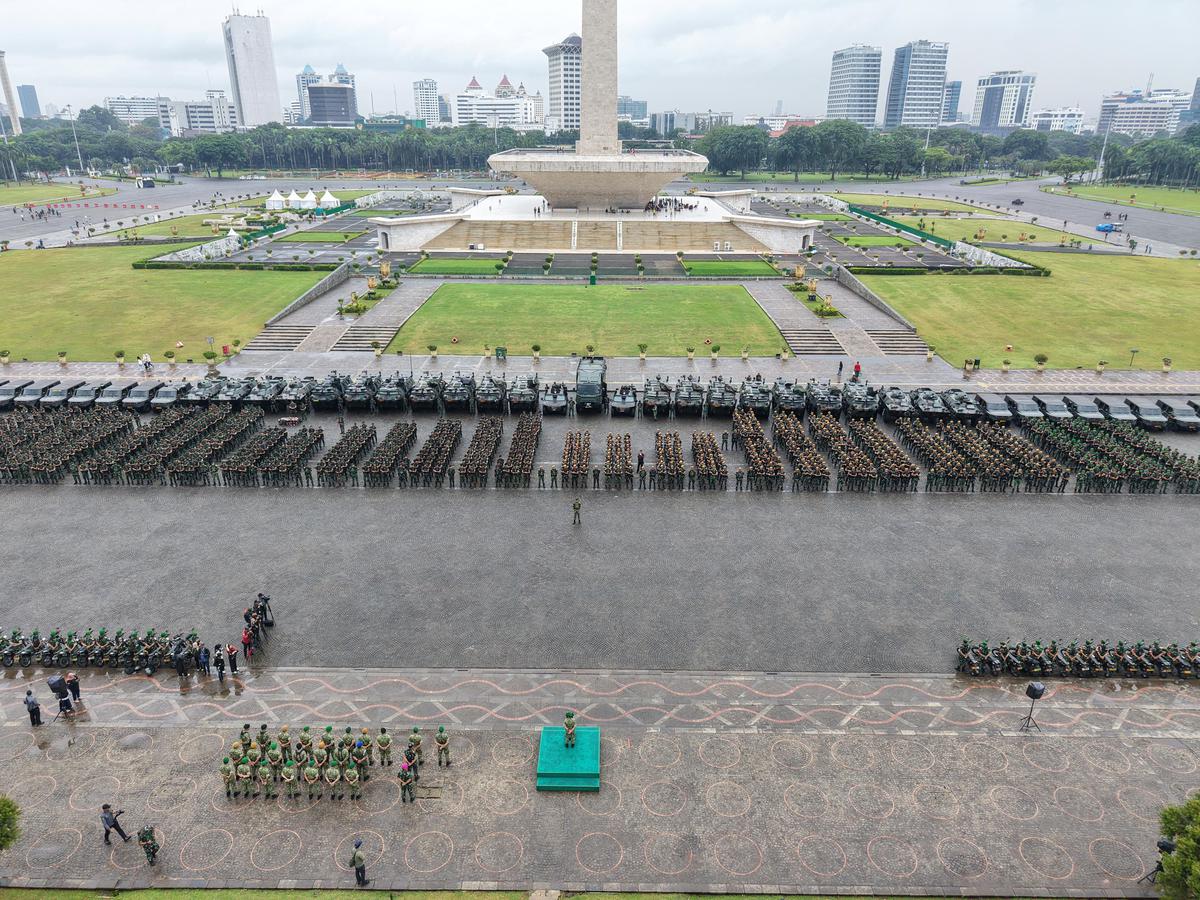Siaga Pengamanan Sambut Tahun Baru 2026, TNI AD Selenggarakan Apel Gelar Satuan