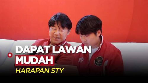 VIDEO: Shin Tae-yong Berharap Indonesia Dapat Lawan Mudah pada Drawing Piala Dunia U-20 2023