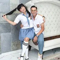 Ussy Sulistiawaty dan Andhika Pratama (Instagram/andhiiikapratama)