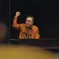 Ketua MPR Zulkifli Hasan memberi kata sambutan saat pembukaan seminar nasional kebangsaan bertema ‘Mengkaji sistem ketatanegaraan Indonesia : Apakah sudah baik?’ di Kompleks Parlemen, Senayan, Jakarta, Selasa (18/8). (Liputan6.com/Herman Zakharia)