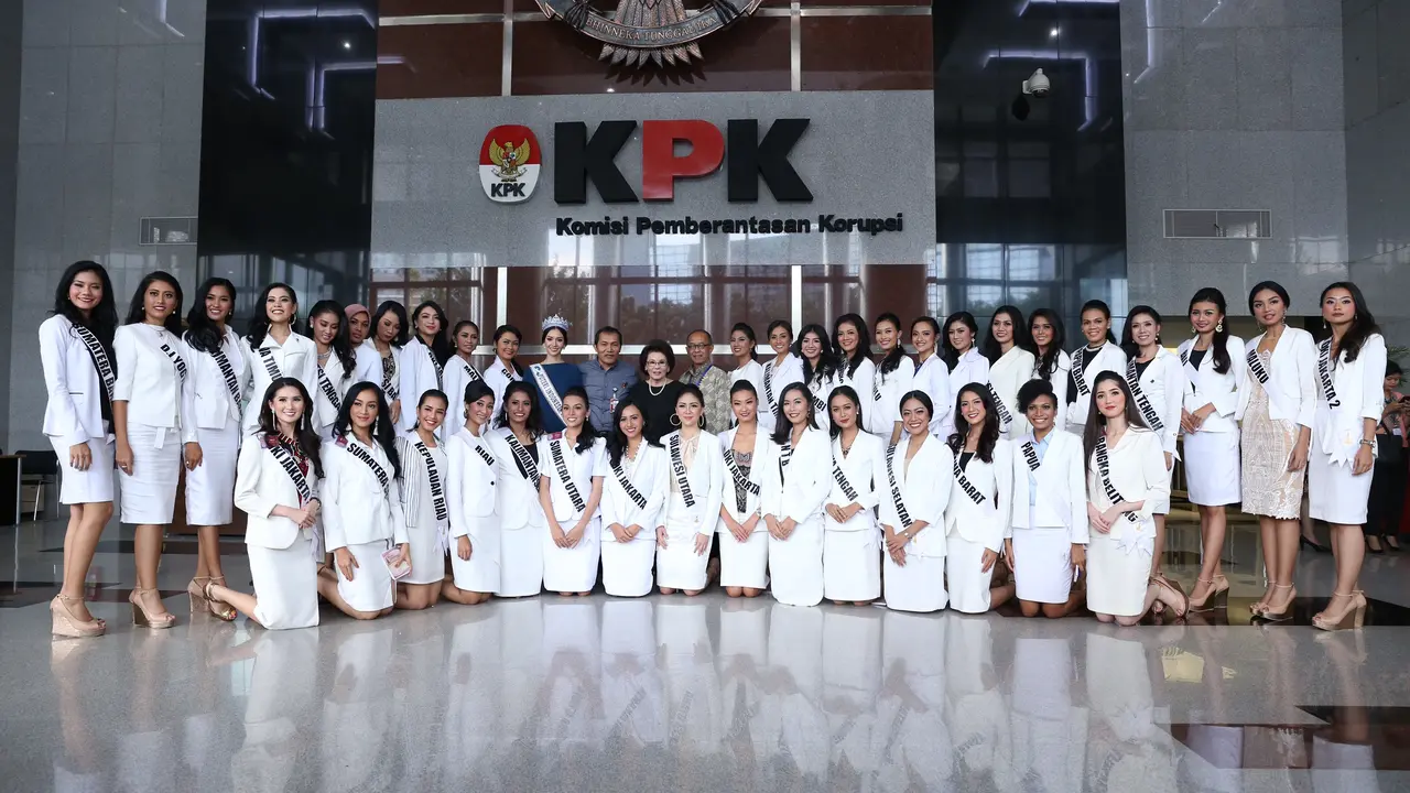 [Bintang] 39 Finalis Puteri Indonesia 2018 Dapat Pembekalan Tentang Korupsi