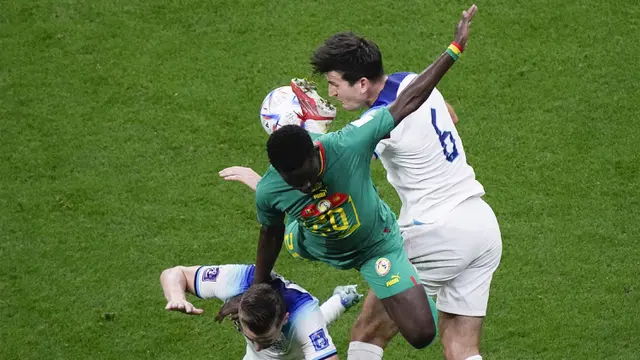 Foto: Melihat Aksi 4 Bek Kokoh Manchester saat Inggris Kalahkan Senegal di Piala Dunia 2022