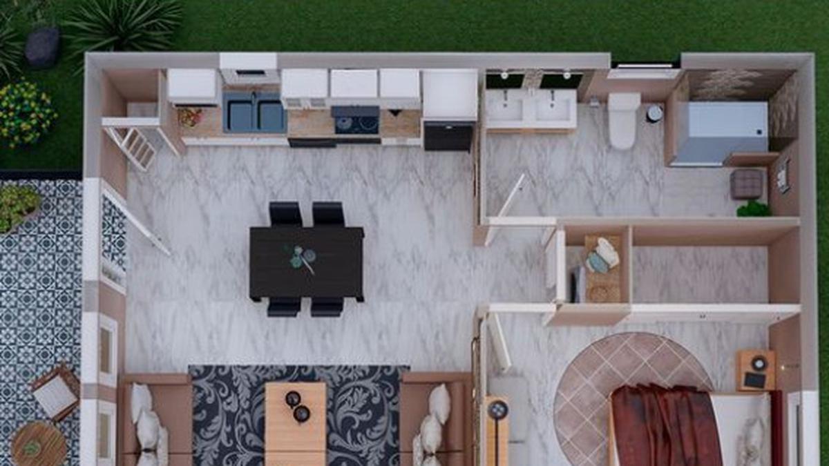 Model Rumah 6x8 dengan Anggaran Rp30 Juta, Pilihan Tepat untuk Gaya Hidup Minimalis