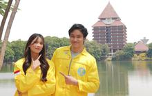 Potret Sabrina Chairunnisa dan Azka Kompak Pakai Jas Almamater UI, Netizen 'Adek Kakak Satu Kampus