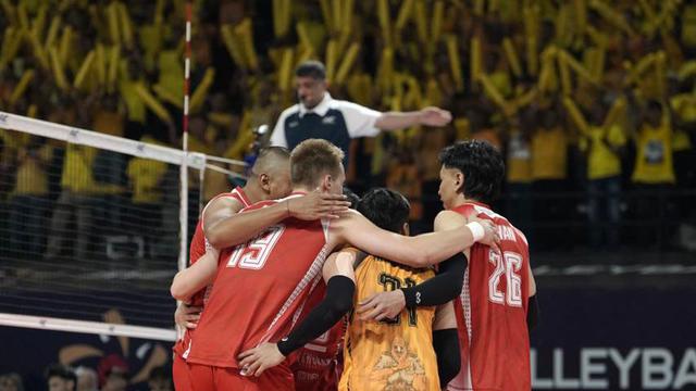 Foto: Jakarta Bhayangkara Presisi Raih Kemenangan dalam Laga Pembuka AVC Men’s Club Championship 2026 Pontianak