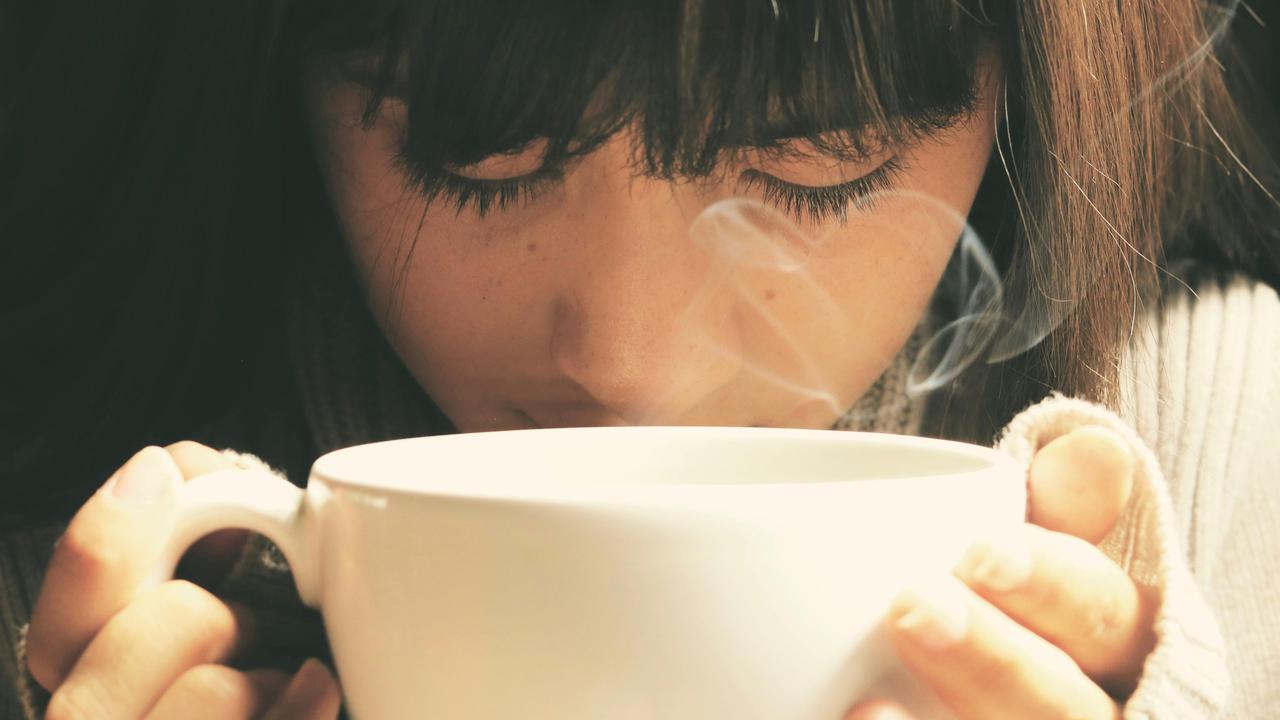 Ilustrasi Mindfulness Aroma Kopi