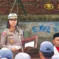 Kasatlantas Polres Malang AKP Agnis Juwita Manurung.&nbsp; foto: Instagram @satlantasresmalang