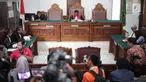 Suasana sidang lanjutan praperadilan yang diajukan mantan Ketua Umum PPP Romahurmuziy  di PN Jakarta Selatan, Jakarta, Selasa (14/5). Hakim tunggal Agus Widodo menolak permohonan praperadilan Romahurmuziy seluruhnya. (Liputan6.com/Faizal Fanani)