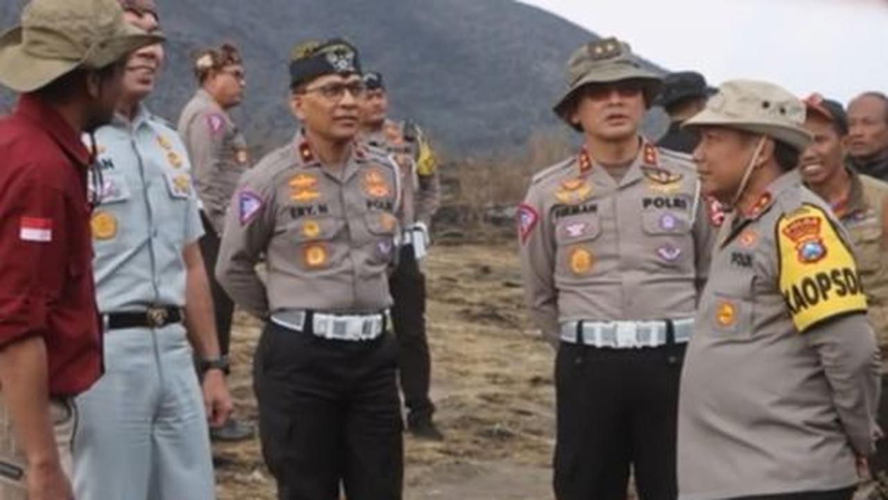 Jenderal Polisi Kunjungi Padang Savana Bromo
