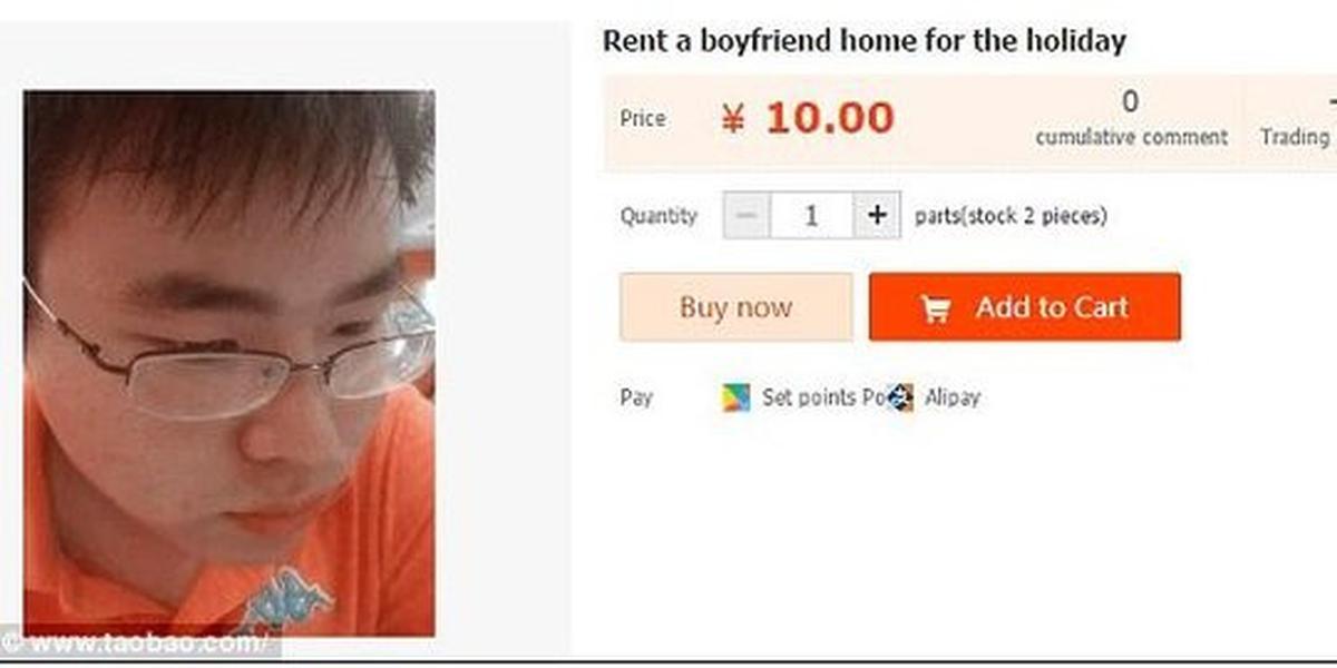 Gadis China bisa sewa pacar bohongan buat perayaan Imlek