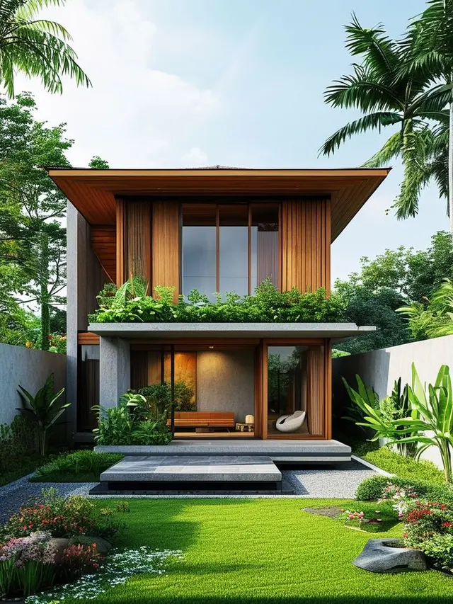 Rumah Kayu Modern