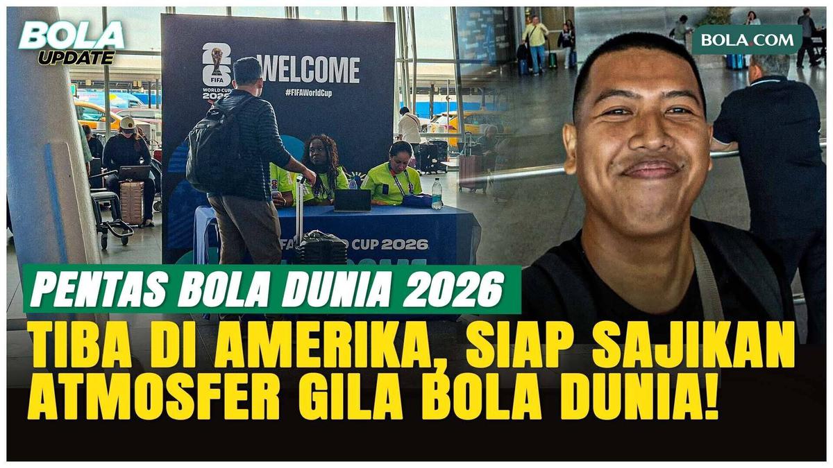 Mendarat di New York! Jurnalis KLY Sports Siap Hadirkan Liputan Langsung Piala Dunia 2026