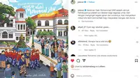 Ucapan Selamat Merayakan Maulid Nabi Muhammad SAW 1445 Hijriyah pada Laman Instagram Pribadi Presiden Jokowi. (Screenshot: Instagram/@jokowi)