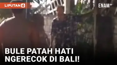Patah Hati, WNA Mabuk Asal Rusia Bikin Gaduh di Kuta Bali