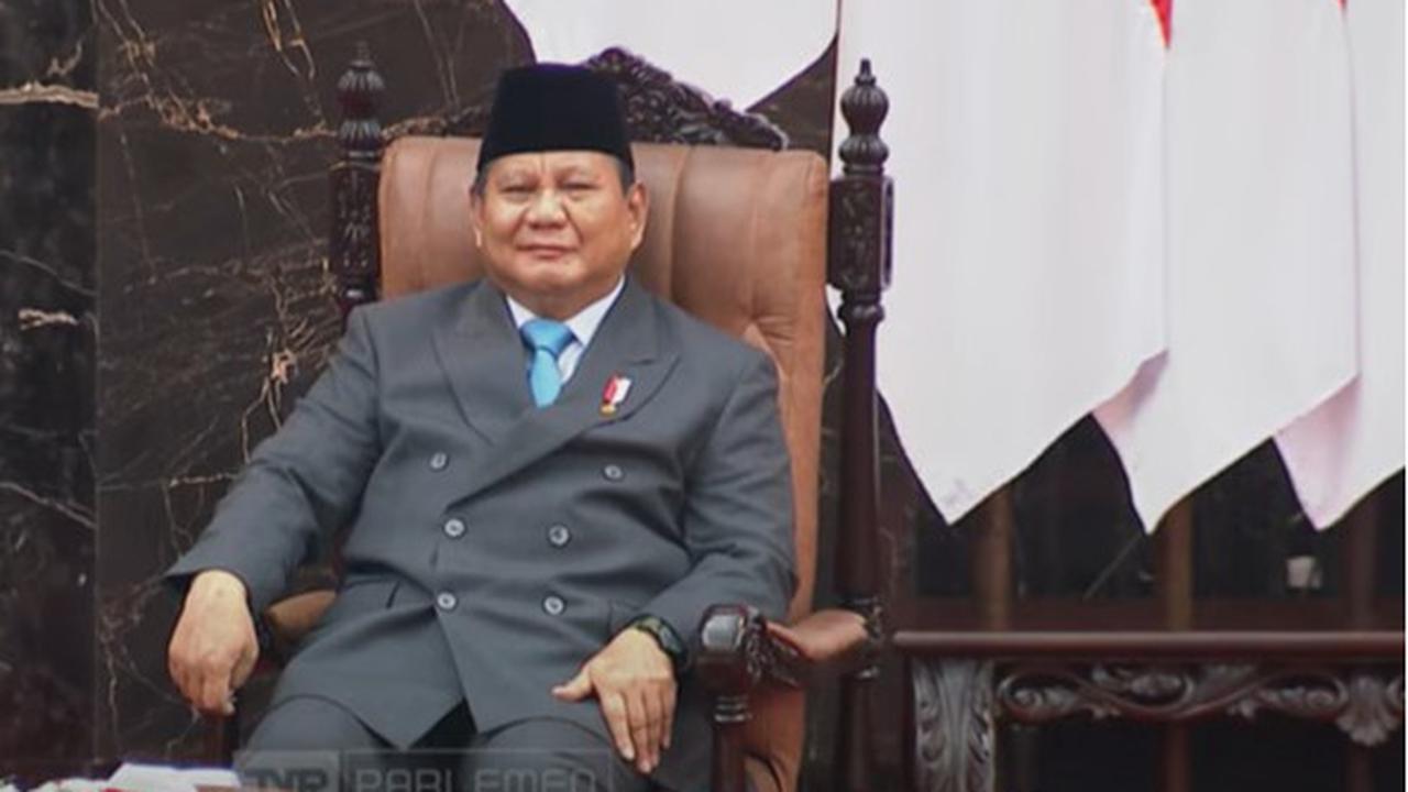 Prabowo di sidang tahunan MPR