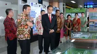Presiden Joko Widodo (Jokowi) meresmikan Terminal Baru Bandara Internasional Supadio di Kalimantan Barat. (Dok Seskab)