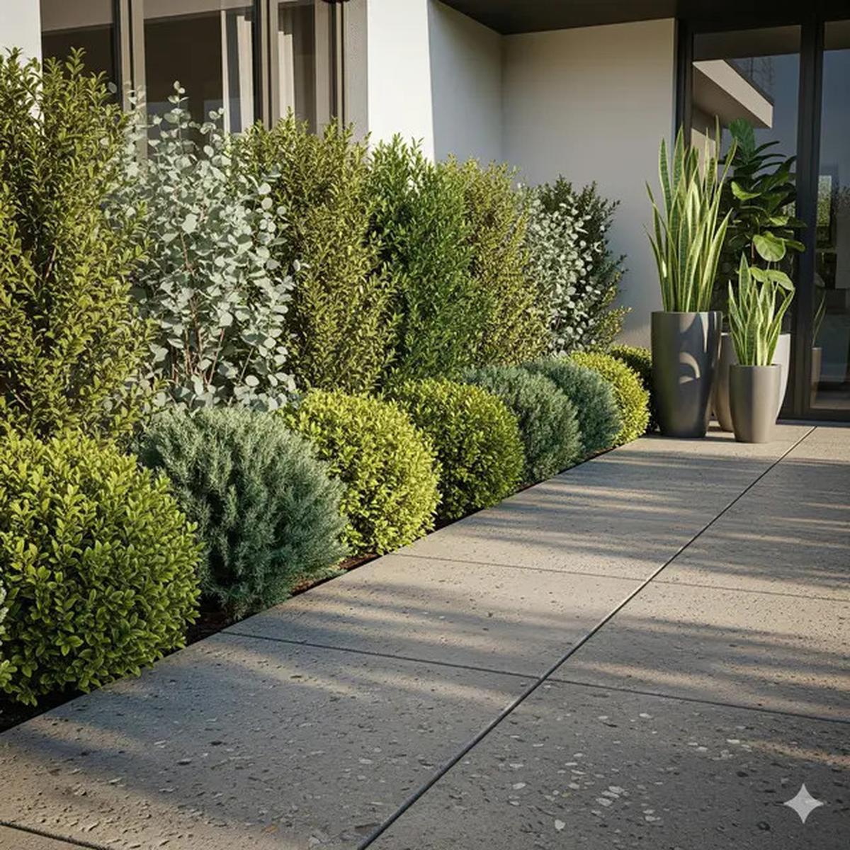 7 Model Teras dengan Pagar dari Tanaman yang Estetik 2025 untuk Hunian Modern