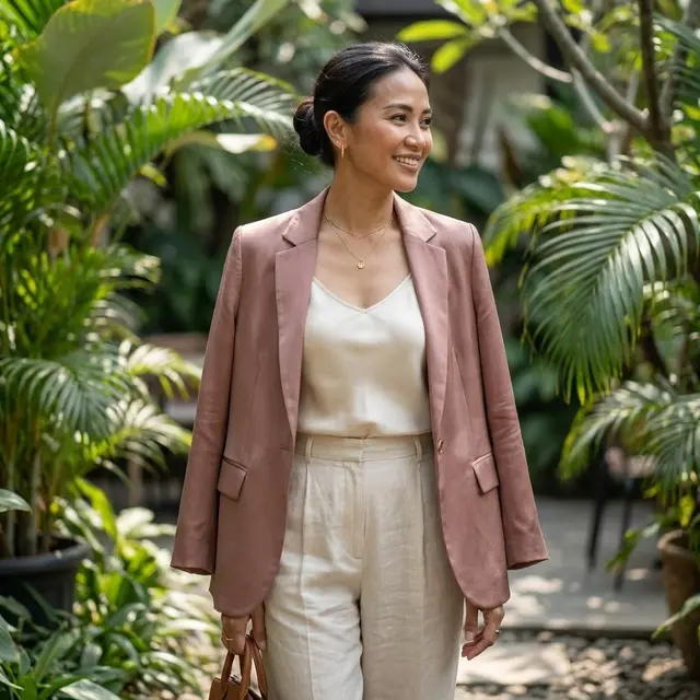 Blazer Ringan Silk