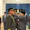 Prabowo lantik jenderal tandyo di istana negara pada Kamis (15/10/2026). (Liputan6.com/Lizsa Egeham).