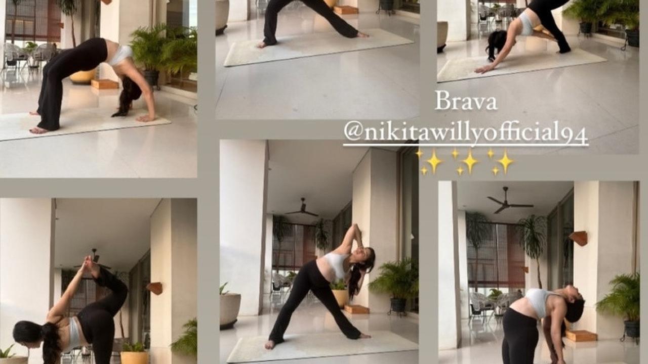 Nikita Willy masih mampu melakukan gerakan-gerakan yoga yang sulit, menunjukkan kemampuannya yang luar biasa. Benar-benar sosok ibu yang inspiratif.<br><br>
