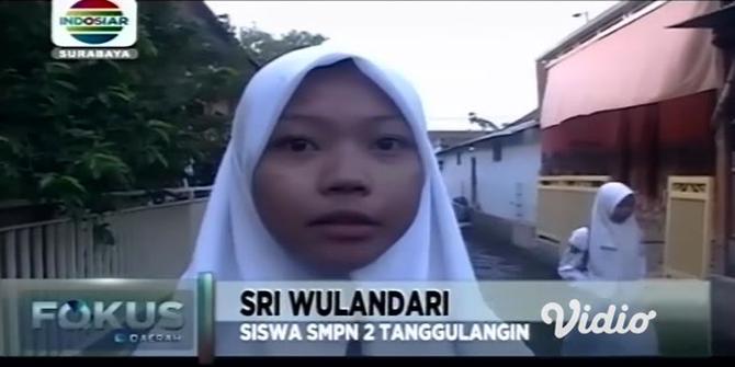 VIDEO: Sungai Kedungbanteng Sidoarjo Meluap, SMPN 2 Tanggulangin Banjir