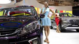 Kalau ini spg dari mobil merk daihatsu cantik banget ya (Source: IST)