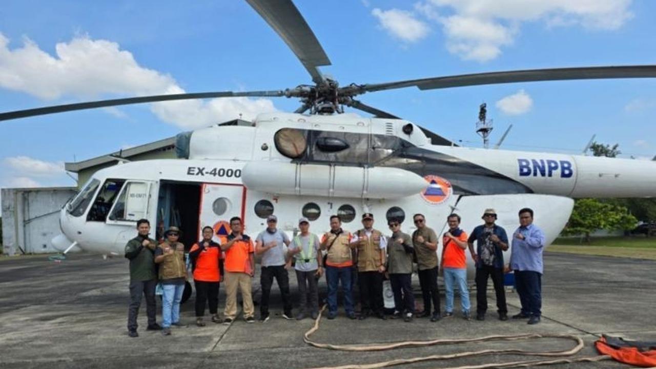 Mengapa Satu Helikopter Pantau Karhutla Riau Ditarik ke Jakarta? Ini Penjelasannya!