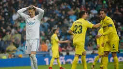 FOTO: Ekspresi Cristiano Ronaldo Saat Real Madrid Dipermalukan Villarreal