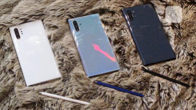 Samsung Galaxy Note 10 Plus. Liputan6.com/Istiarto Sigit Nugroho