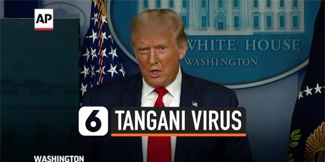 VIDEO: Donald Trump Kembali Fokus Tangani Virus Corona