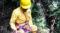 Gua Braholo di Gunungkidul menyimpan jejak kehidupan manusia purba. (dok. Instagram @hezekielpatrick/https://www.instagram.com/p/BMyk8wChqzo/Dinny Mutiah)