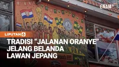 Ribuan pendukung tim nasional Netherlands memadati jalanan kota The Hague pada Jumat (13/6) untuk merayakan tradisi "jalanan oranye" menjelang laga perdana Piala Dunia 2026 melawan Japan. Mengenakan atribut serba oranye, para suporter menghiasi lingk...