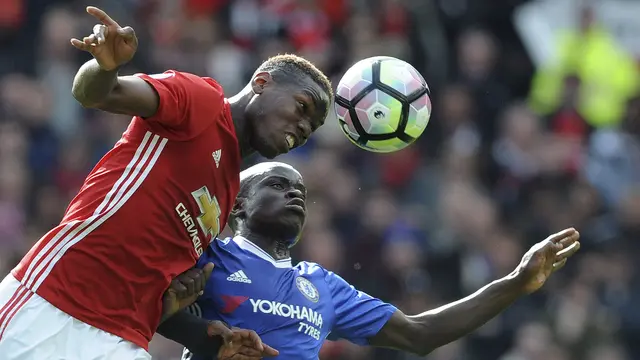 Paul Pogba dan N'Golo Kante