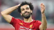 4. Mohamed Salah (35,1 juta dolar) - Pemain Timnas Mesir ini memperoleh 35,1 juta dolar dari 23,1 juta dolar gaji dan 12 juta dolar pendapatan dari iklan. (AFP/Karim Jaafar)