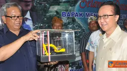 Citizen6, Bali: Sharif dalam sambutannya,  mengharapkan dengan  bantuan PUMP  dapat menggenjot hasil produksi perikanan agar dapat mengalami peningkatan tiga kali lipat dari produksi saat ini. (Pengirim: Efrimal Bahri)