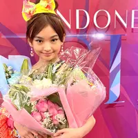 Michelle Hadip tampil di Indonesia Teen Fashion Week 2022