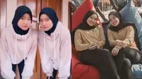 Kembar Identik, Dua Wanita Ini Saling Bergantian Saat Ospek Online Bikin Warganet Iri. (Sumber: TikTok/bestabeste)