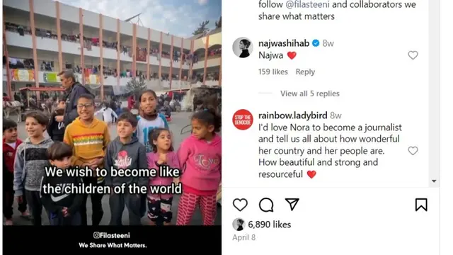 Viral Video Anak-Anak Gaza Ungkap Impian Ingin Jadi Pilot Hingga Jurnalis, Najwa Shihab Ikut Bereaksi.