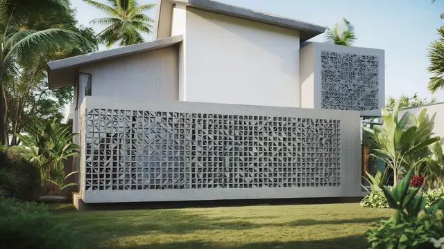 Desain Rumah Banyak Ventilasi Kecil tapi Efektif Bikin Adem (AI)