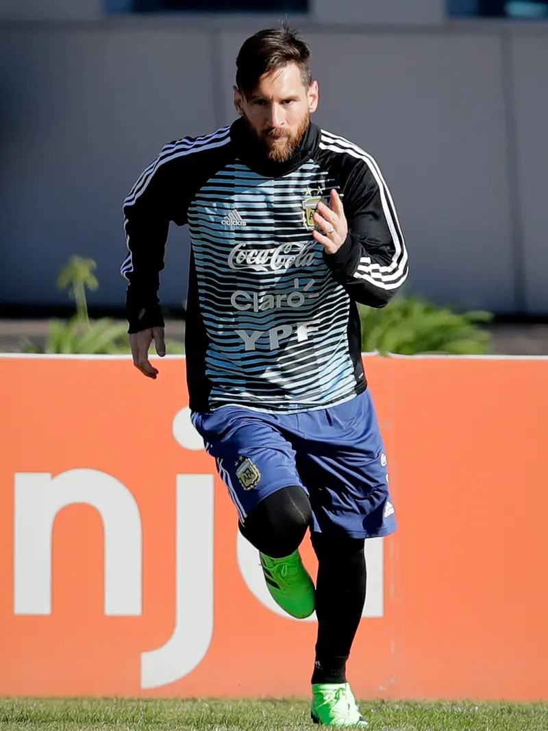 Lionel Messi Mulai Latihan bersama Timnas Argentina