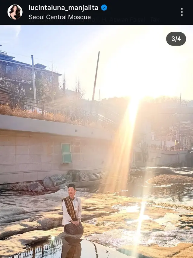 Lucinta Luna pada Lebaran 2026. (Instgaram/ lucintaluna_manjalita)