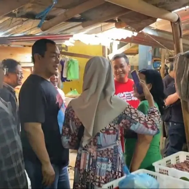 Patahkan Isu Pemilih Terbelah di Pilgub Jateng, Hendi Blusukan bareng Aaf di Pekalongan